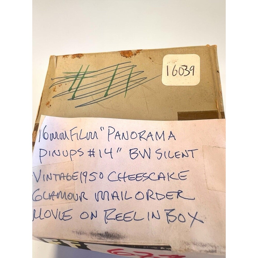 Panorama Pin-Ups Rare 1950s VTG Exotic Glamour Cheesecake 16mm Film 100’ Reel